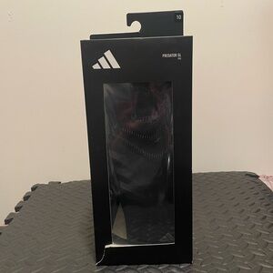 Adidas Predator GL Pro Goalkeeper Soccer Gloves Black IQ4033 Mens Size 10 NEW!